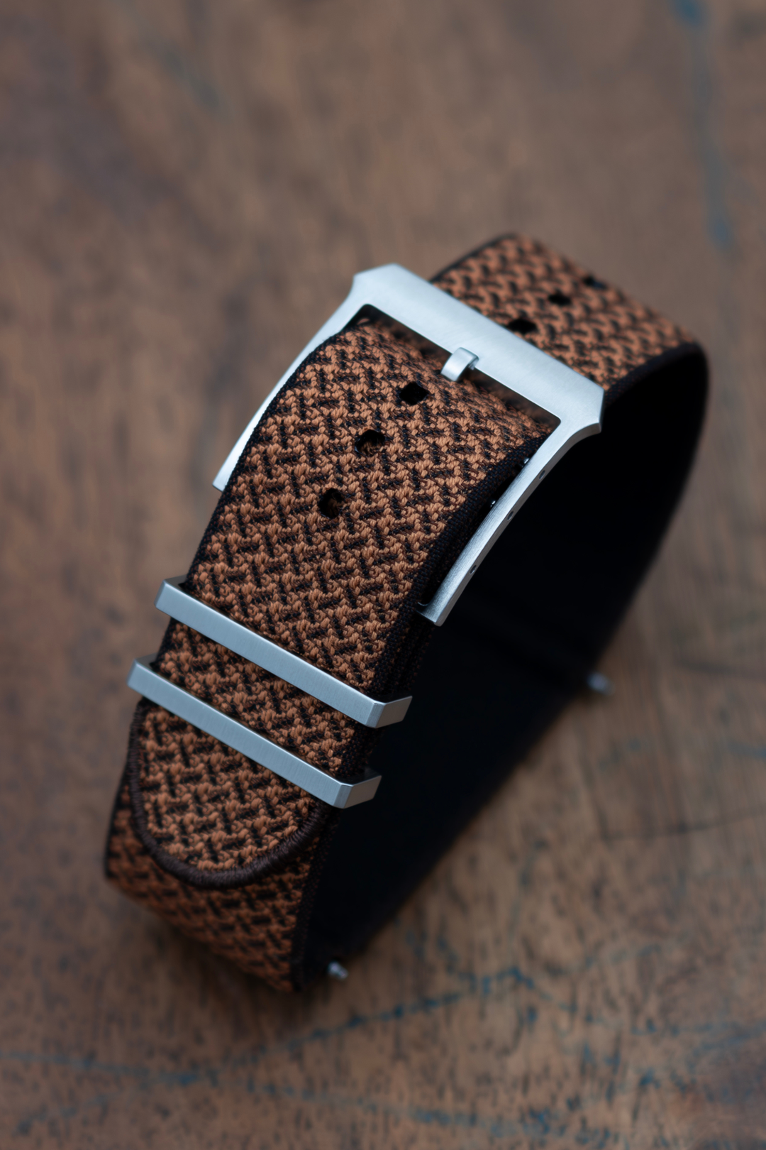 BRACELET JF-0003 BROWN 22MM