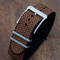 BRACELET JF-0003 BRUN 22MM